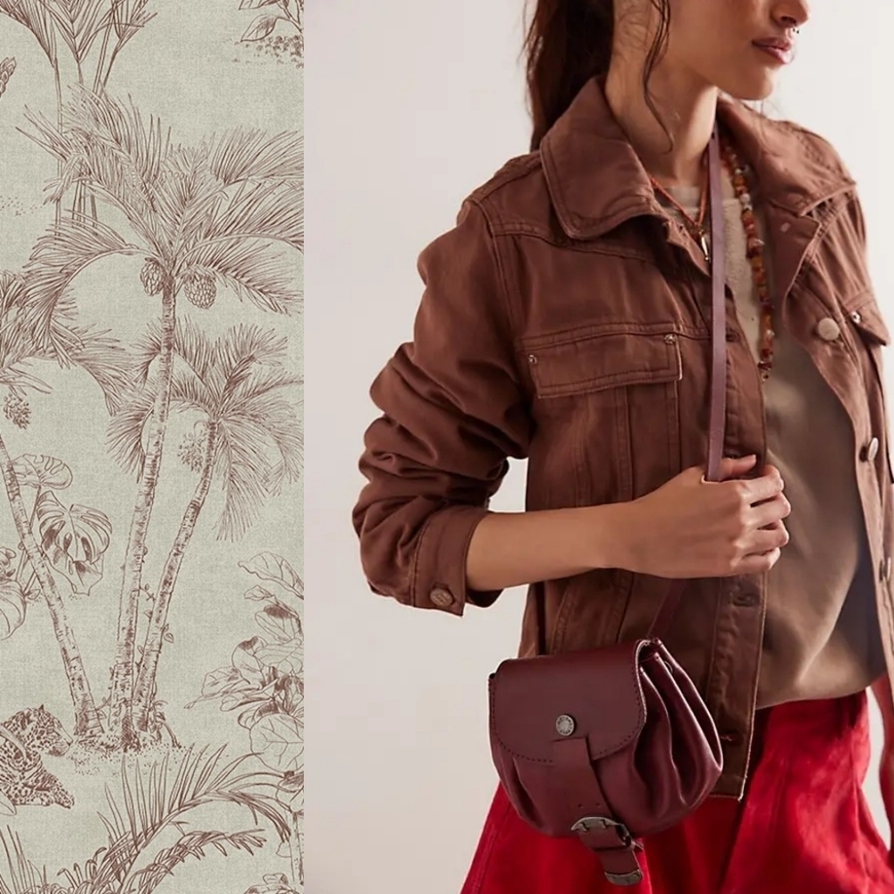 Free People We The Free Mini Comeback Crossbody in Crimson
